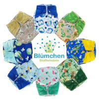 RNW package 50 Blümchen All-in-One Bamboo (3,5-15kg) watercolor designs